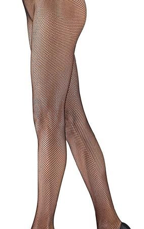 Classic Fishnet Tights, Comfortable and Smooth Women's Nylon Control Top Tights - Sizes Small to Large
