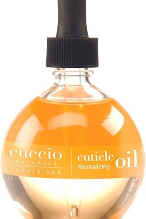 Cuccio Naturale Revitalizing- Hydrating Oil For Repaired Cuticles Overnight - Remedy For Damaged Skin And Thin Nails - Paraben /Cruelty-Free Formula - Milk And Honey - 25 Oz