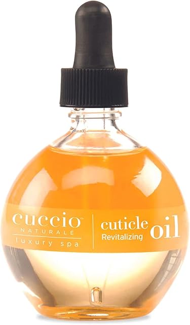 Cuccio Naturale Revitalizing- Hydrating Oil For Repaired Cuticles Overnight - Remedy For Damaged Skin And Thin Nails - Paraben /Cruelty-Free Formula - Milk And Honey - 25 Oz