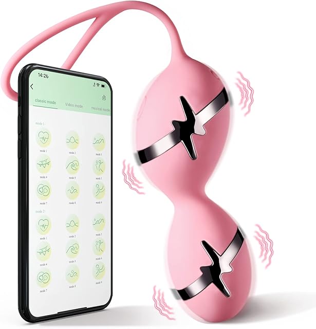 Bullet Vibrator Sex Toys for Women,APP Remote Control G-spot Dildo with 10 Vibration Modes Vibrating Ball,Anal Clitoral Nipple Stimulator Adult Sex Toys Games for Woman Couples Pleasure Pink