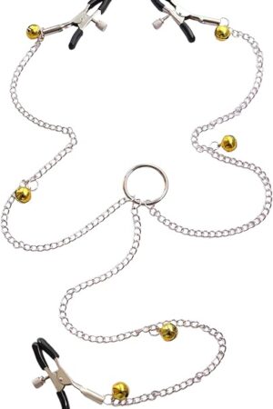 Body Chain Stainless Steel Adjustable Body Clamps Body Ring Non-Piercing Body Chain for Women Faux Body Jewelry Clip Jewelry Gifts for Women