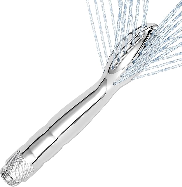 FST Sex Toy Cleaner Aluminum Adult Toy Cleaner Multiple Spray Holes 360? Cleaning Male Masturbator Sex Doll Adapted to Attach to Shower Port or Water Faucets
