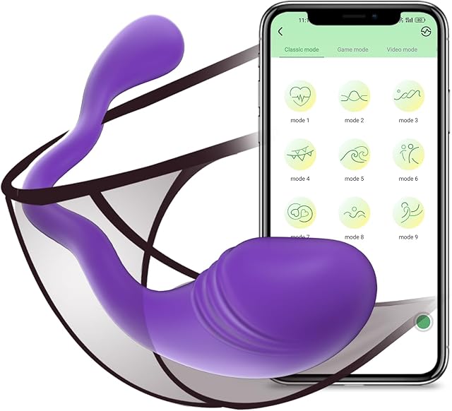 APP Remote Control Vibrator for Women, Wearable Panties G-spot Vibrators, 10 Vibration Clitoral Stimulator Vibrating Egg, Long Distance Couple Vibrator, Female Masturbator Adult Sex Toys