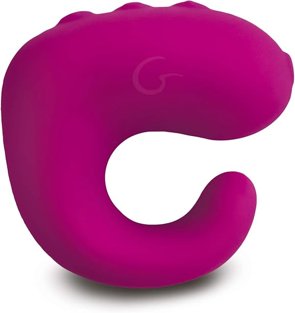 G vibe Gring XL Fingertip Massager and Remote Control, Sweet Raspberry from G vibe