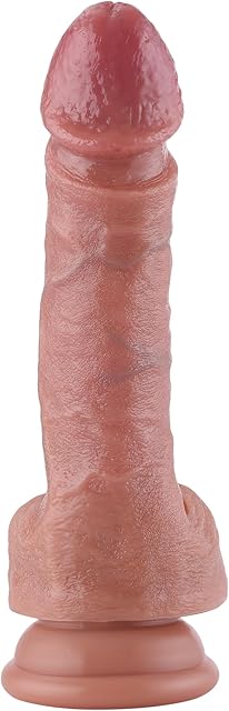 Hismith 712" Dual-Density Dildo, 5" Insertable Realistic Dildo with KlicLok System, Hands-Free Play Soft Sex Toy - Beginner Series