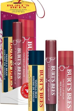 BURTS BEES Mistletoe Kiss Red Holiday Gift Kit, 1 EA