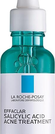 La Roche-Posay Effaclar 15% Salicylic Acid Serum, Acne Treatment For Face With Glycolic Acid & Niacinamide, Acne Serum Helps Clear Blackheads, Whiteheads, Pimples & Reduces Post Acne Marks