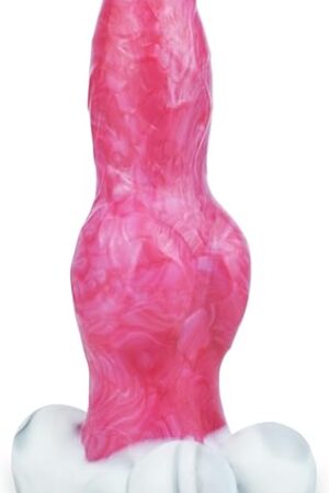 7 Inch Knotted Dildo, Dog Knot, Canine k9 Dildo | Extreme Massive Dildo Thick, Monster Dragon Dildos, Fantasy, Werewolf, Big Extra Large Huge Giant Wide, Realistic Wolf Animal Dildo (7 inch)
