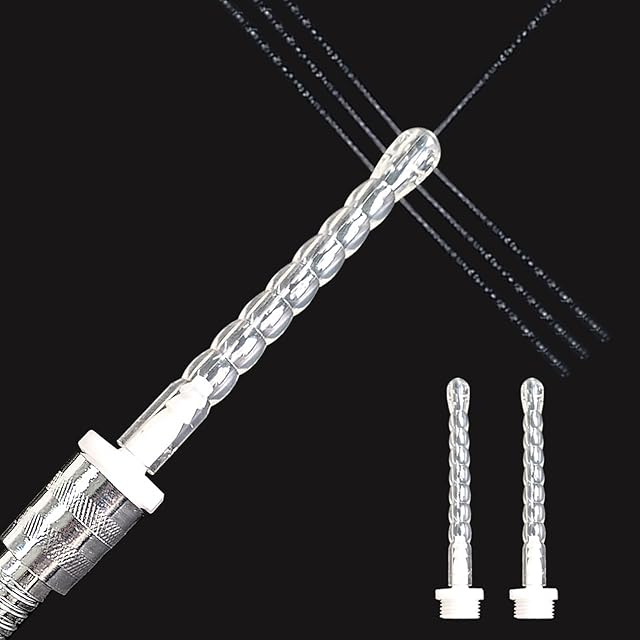 2 Pack Douche Washer for Cleaning Male masturbator Sex Dolls,Inflatable Dolls Sex Toy Enema Cleaner,G1/2 Thread Shower Port,Water Faucet Clean Stick for Man Adult Sex Doll Vagina Anal Douche