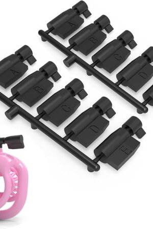 Chastity Devices Key Accessories, Cock Cage Lock Keys Set Plastic for Travel, One-time Key Kit, Male Penis Cage Bondage Gear & Accessories Key Lock, Adult Sex Toys Restraints Key Accessories (10)