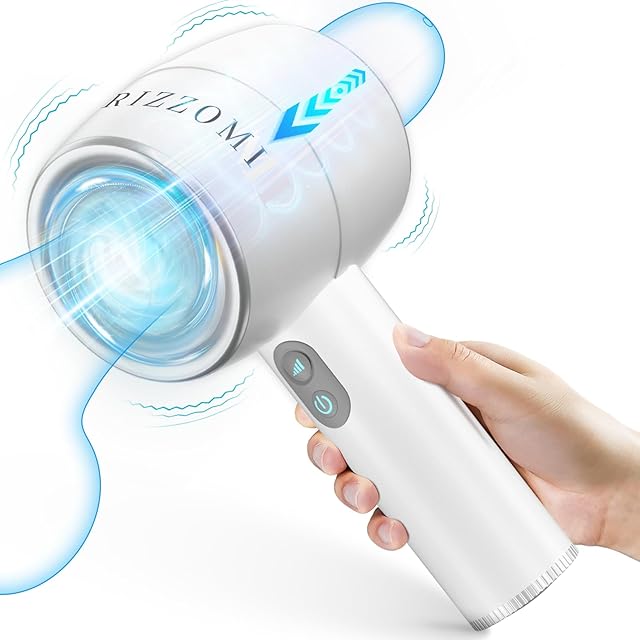 Automatic Male Masturbator Adult Sex Toys for Men, Thrusting Male Masturbators Cup with 3 Speeds 6 Frequencies Modes, Intelligent Pressure Male Stroker 3D Realistic Pocket Pussy Blowjob Sex Machine