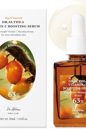 DrAlthea Vitamin C Boosting Serum | Daily Facial Serum with TRANEXAMIC ACID for All Skin Types | Helps Remove Dark Spots & Uneven Skin Tone | Korean Vegan Skin Care (Vitamin C Boosting RENEWED)