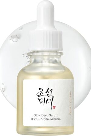 Beauty of Joseon Glow Deep Serum Rice Alpha-Arbutin for Uneven Dull Skin Tone, Daily Korean Skin Care for Men and Women 30ml, 1 floz