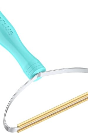 Deep Cleaner Pro Pet Hair Remover-Special Cat Hair Remover Multi Fabric Edge and Carpet Rake Scraper by LINTPLUS-Dog Hair Remover for Rugs,Couch & Pet Towers-Easy to Every Hair!