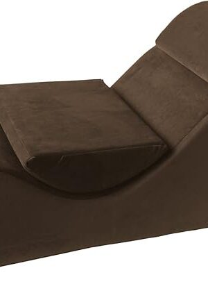 Liberator Esse Sensual Lounge Chair, Velvish Espresso