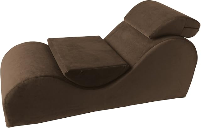 Liberator Esse Sensual Lounge Chair, Velvish Espresso