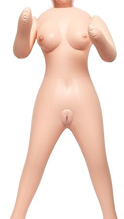 CalExotics Sure Thing Love Doll ? Full Size Inflatable Female Sex Blow-up Doll - Novelty Adult Male Toy Ivory