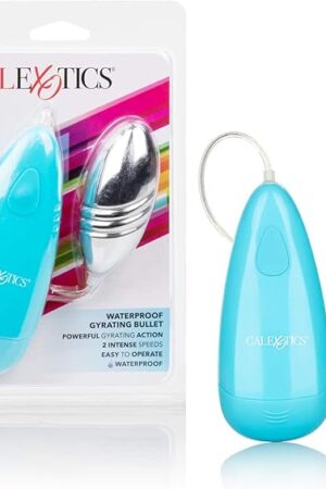 CalExotics Waterproof Gyrating Bullet - Blue