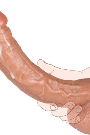 114 Inch Realistic Silicone Long Dildo, with Huge Strong Suction Cup Dildos for Hands-Free Play, Sex Toys for Couples Male Female Gays