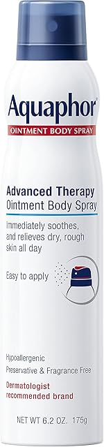 Aquaphor Healing Ointment Body Spray, Moisturizing Body Spray, 62 Oz Bottle