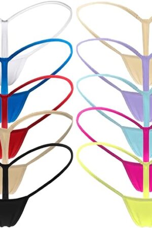 G-Strings Micro Thongs for Women Tiny Panties Low Rise T-back Underwear