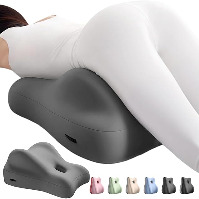 Couple Hip Cushion Pillow - Sex Pillowcase Wedge Pillow - Sturdy Design, Suitable for Home Use Private Life, Suitable for Couples in Variou Positions, for Sitting and Lying (Dark Gray)