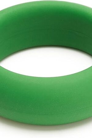 80300: Silicone Ring Medium Stretch Green