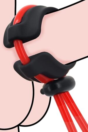 Adjustable Penis Ring - Silicone Cock Ring for Erection Enhancing Long Lasting Stronger - Fit Most Size -Sex Toy for Men Sex Game