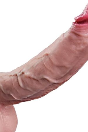 11 Inch Realistic Huge Thick Dildo Sex Toy, Real Skin Big Anal Dildo with Strong Suction Cup for Hands-Free, Lifelike Soft Long Dildos Anal Sex Toys for Women and Men Stimulation