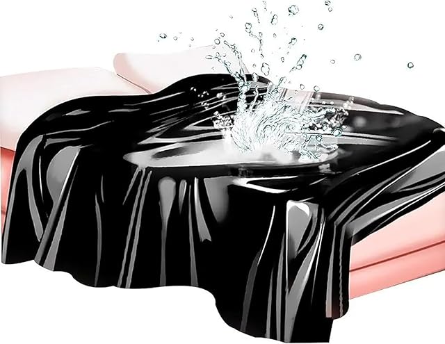BDSM Waterproof Adult Sex Bed Sheets, Mess-Proof Play Sheet for Adults,Bed Mattress Cover for Couple Messy Play Portable for Women Sweater Sq196