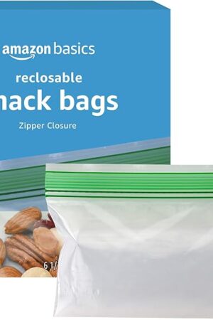 Amazon Basics Snack Storage Bags, 300 Count