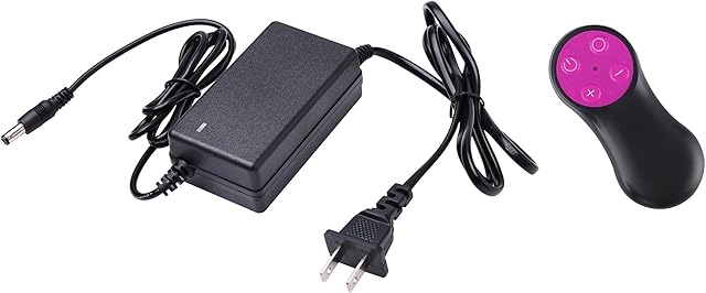 Erotic Toy Power Supply with Remote Control for 3XLR Dildo Inserter Universal AC/DC Adapter and Speed Controller 100V-240V Converter