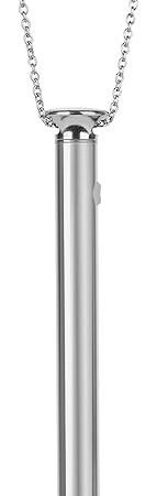 CRAVE Vesper Original Vibrator Necklace | Wearable Sex Toys Vibrating Necklace for Adults | Luxury Adult Toys & Adult Toy Accessories, Silver