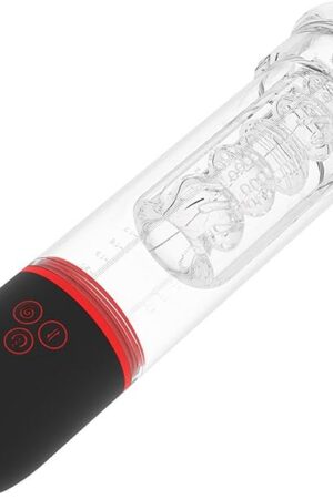 Electric Penis Vacuum Pump with 9 Vibrating 3 Sucking, Rechargeable Penis Enlargement Pump with Pocket Pussy for Penis Enlarger, Automatic Male Masturbator Penis Pumps Male Sex Toys for Men Erections