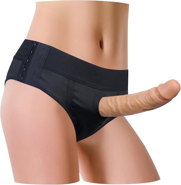 Harness Strap-on Sex Toys - 75" Realistic Fake Penis with Adjustable Hook, Wearable G spot Stimulation Strong Suction Cup Toy for Masturbation, Sex Toys for Female Couple Lesbian