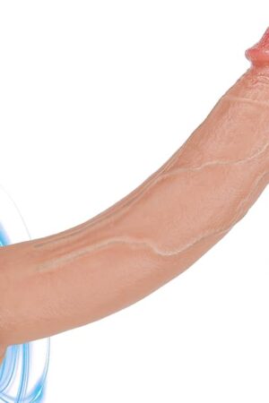 79 Inch Realistic Silicone Dildo, Soft Body-Safe Material with Strong Suction Cup for Hands-Free Vaginal and Anal Play, Ideal Adult Sex Toy Dildos for Beginners Men Women and Couples