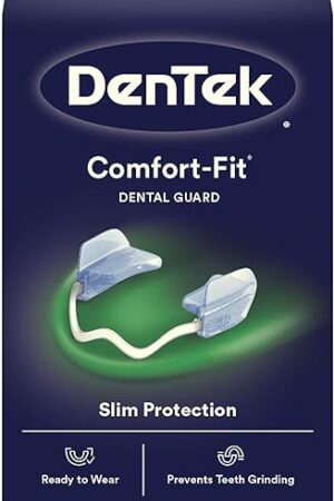 DenTek Comfort-Fit Dental Guard For Nighttime Teeth Grinding, Comfort-Fit Guard, 2 count(Pack of 1)