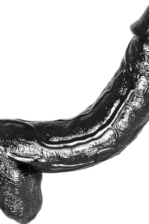 43CM*8CM Huge Realistic Dildo Suction Cup, Black
