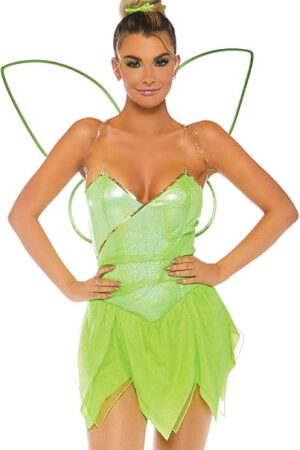 Women's 4 Pc Pretty Pixie Fairy Costume
