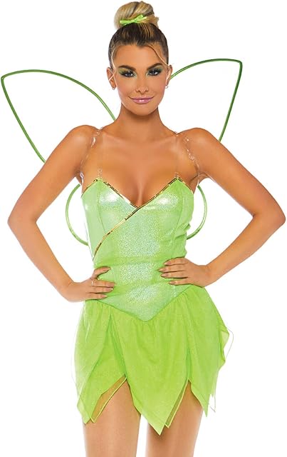 Women's 4 Pc Pretty Pixie Fairy Costume