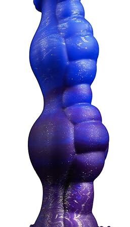 82" Dog Knot Dildo Creature Dildo, Knotted Alien Dildos Wolf Fantasy Monster Dildos, Huge Dragon Anal Toy with Strong Suction Cup, Adult Sex Toys for Women Men Gay