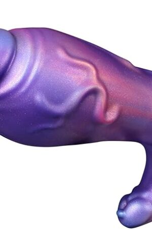 5.9'' Anal Butt Plug Realistic Anal Dildo with Big Knot,Fantasy Male Prostate Massager Wearable Butt Plug,Thick Anus Dilator Anal Silicone Anal Plug Sex Toys for Men Women Gay Couples