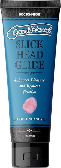Doc Johnson GoodHead - Slick Head Glide - Cotton Candy - 4 oz. (113g)