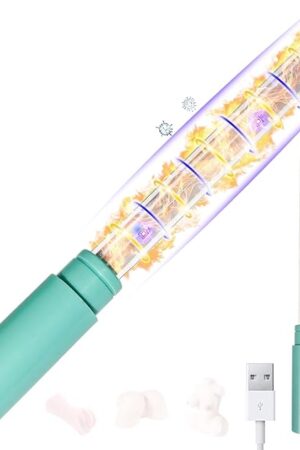 108?F Heating Rod for Sex Doll Torso Male Masturbator, Smart Temp Control Heating Stick for Male Toys, Auto-Cleaning Heating Wand for Sex Toy, Rapid 5-Min Heat-Up Warmer for Real Doll - USB Charging