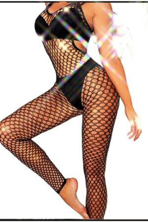 Fishnet Lingerie Bodysuit Tights Bodystocking Sexy Tights Nightwear Sexy Bodysuit for Women