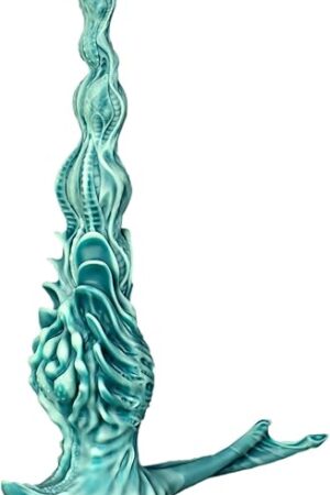 Fantasy Anal Dildos - Monster Butt Plug with Flared Base and Textured Details,Thrusting Anal Plug for Men and Women, Perkin Silicone Adult Sex Toys Waterproof Unisex (A112-XL)
