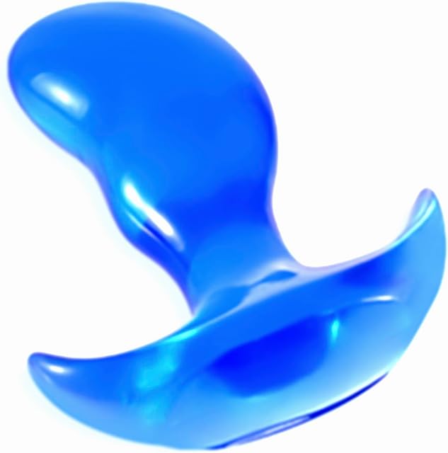 Blue Mango Anal Plugs,6 inch Crystal Prostate Massage Sex Toys for Women Men