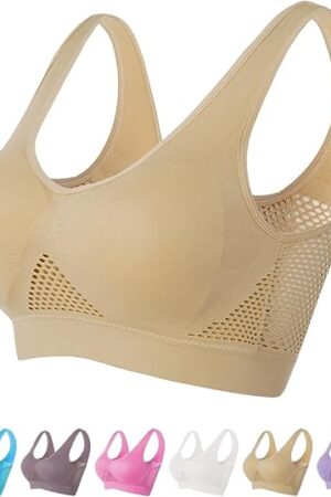 Kulken Breathable Anti-Sagging Wireless Comfort Liftup Push Up Bra