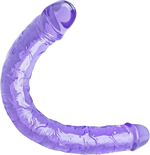 18 * 17" Double-Headed Thick Giant Dildo, Extra Long Realistic Dildo, Huge Flexible Fat Penis G-spot/Anal,Double-Sided XXL Wide Adult Sex Toy with Vein and Glans,Suitable for Women/Men/Lesbians