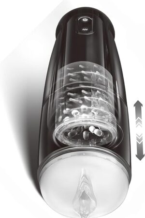 Automatic Male Masturbator, 10 Thrusting & 10 Rotating Modes Adult Toys, Hands Free Male Masturbators Pocket Pussy Stroker Penis Pump Sex Toys for Men